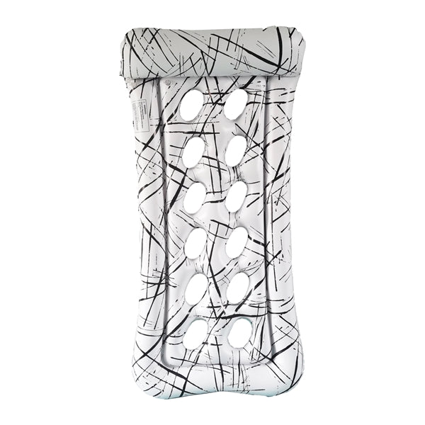 Inflatable Swimming Pool Float with full color imprint