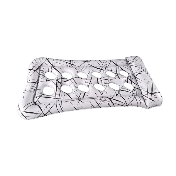 Inflatable Swimming Pool Float with full color imprint