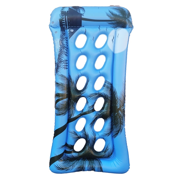 Inflatable Swimming Pool Float with full color imprint