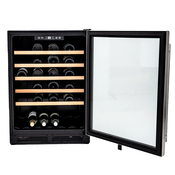 Avanti - 51 Bottle Wine Cooler - Stainless Steel