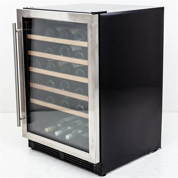 Avanti - 51 Bottle Wine Cooler - Stainless Steel