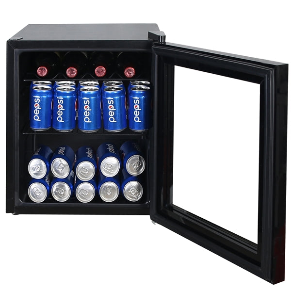 Avanti - 15 Bottle - 60 Can Beverage Center - Black