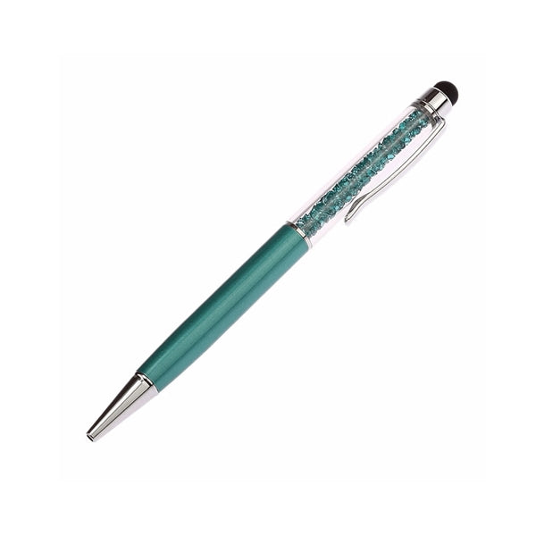 Metallic Touch Screen Crystal Ballpoint Pen