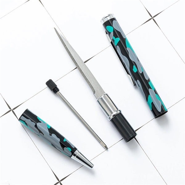 Multi-function Letter Opener Metal Ballpoint Pen