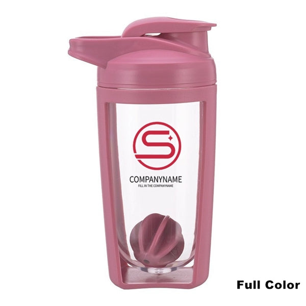 16.9 oz Protein Powder Mixing Cup Portable Shaker Bottle