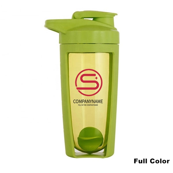 16.9 oz Protein Powder Mixing Cup Portable Shaker Bottle