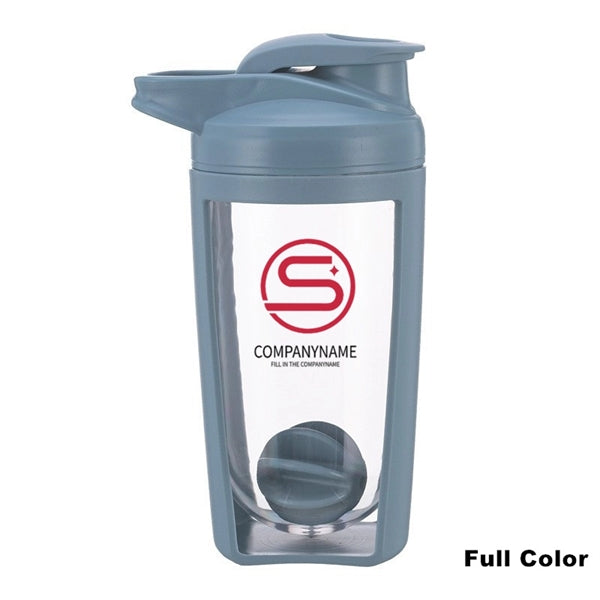 16.9 oz Protein Powder Mixing Cup Portable Shaker Bottle