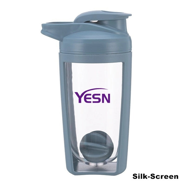 16.9 oz Protein Powder Mixing Cup Portable Shaker Bottle