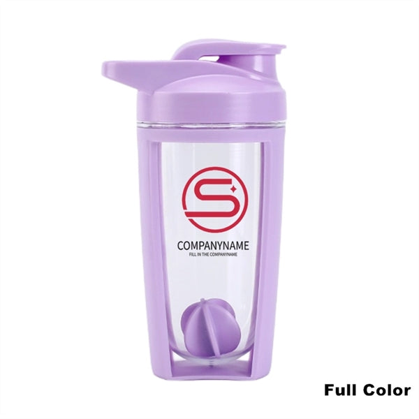 16.9 oz Protein Powder Mixing Cup Portable Shaker Bottle