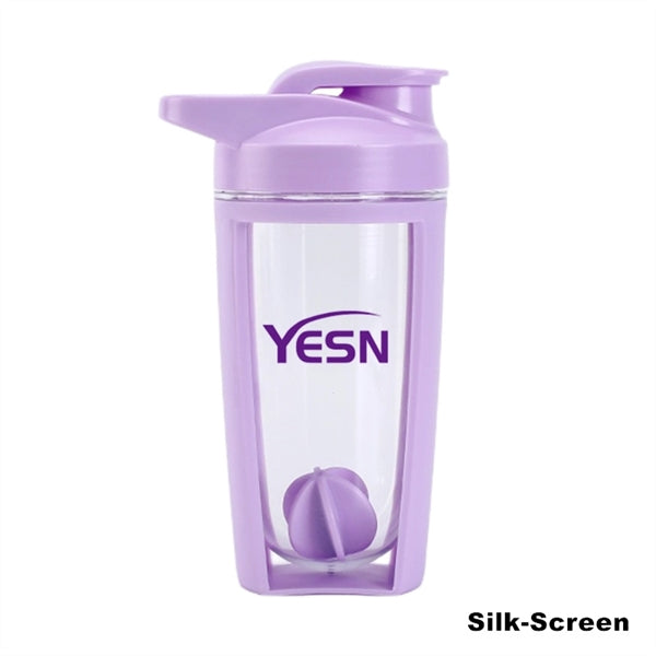 16.9 oz Protein Powder Mixing Cup Portable Shaker Bottle