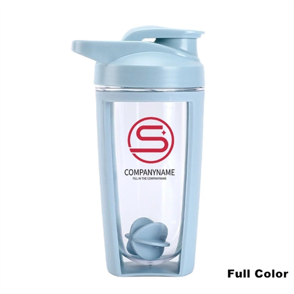 16.9 oz Protein Powder Mixing Cup Portable Shaker Bottle