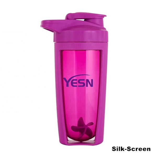 16.9 oz Protein Powder Mixing Cup Portable Shaker Bottle