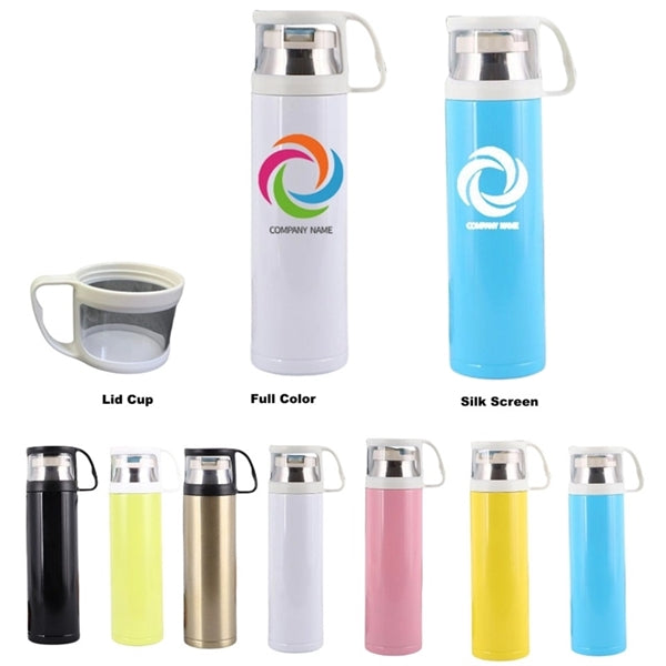 Vacuum Insulated 16 oz. Wide Mouth Stainless Steel Thermos