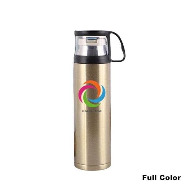Vacuum Insulated 16 oz. Wide Mouth Stainless Steel Thermos