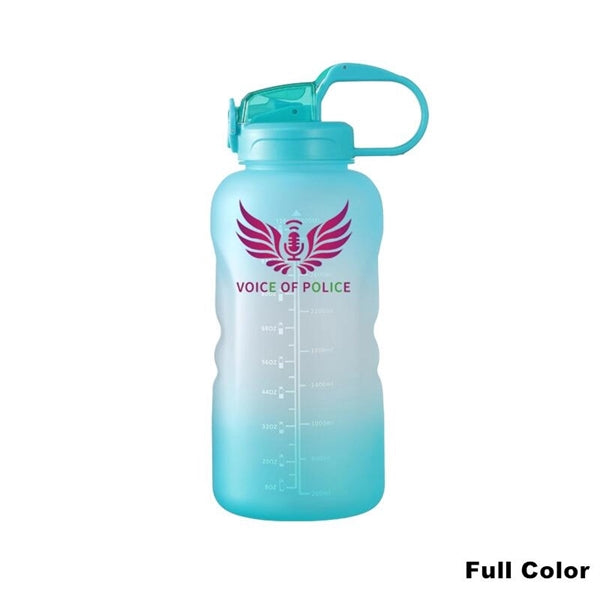 Motivational Gallon Water Bottles With Handle And Straw