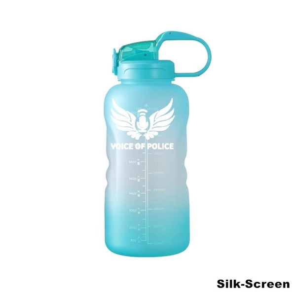 Motivational Gallon Water Bottles With Handle And Straw