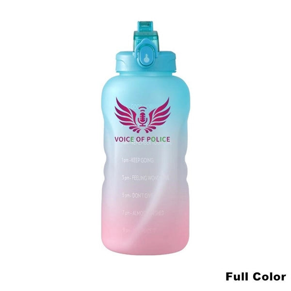 Motivational Gallon Water Bottles With Handle And Straw