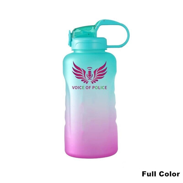 Motivational Gallon Water Bottles With Handle And Straw