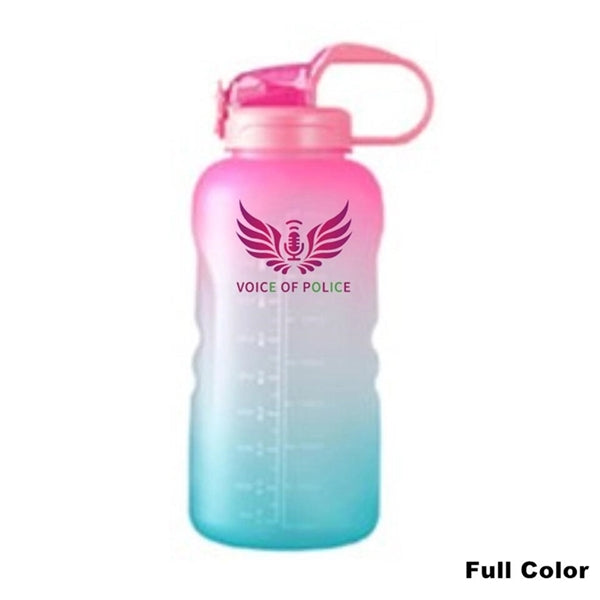 Motivational Gallon Water Bottles With Handle And Straw