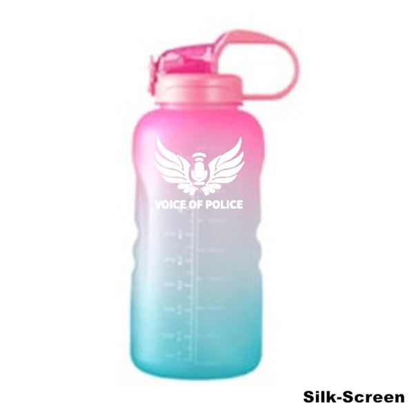 Motivational Gallon Water Bottles With Handle And Straw