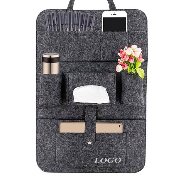 Multifunctional Felt Car Backseat Organizer