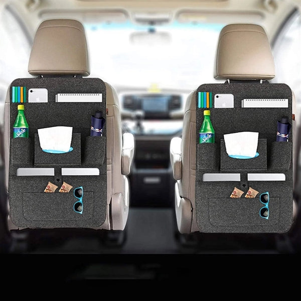 Multifunctional Felt Car Backseat Organizer