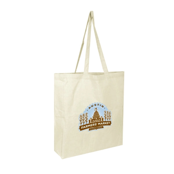 Traveler's Cotton Canvas Tote Bag
