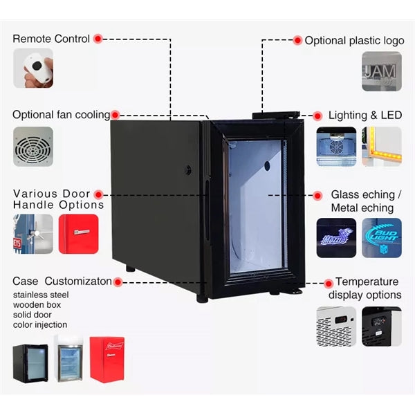 8L Mini Milk Refrigerator