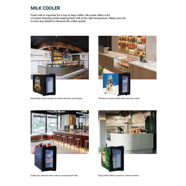 8L Mini Milk Refrigerator