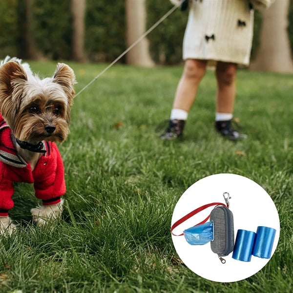 Dog Waste Bag Dispenser with Clip