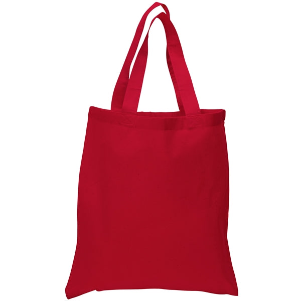 Colored Canvas Convention Tote Bag with Shoulder Strap
