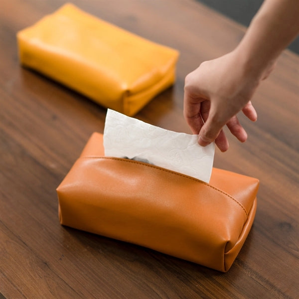 Tissue Box Cover Dryer Sheet Dispenser Bathroom Organizer