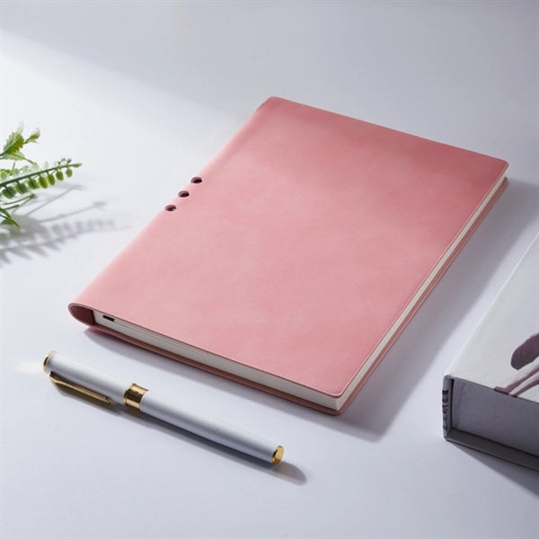A6 Vegan Leather Hardcover Lined Journal Notebook 200 Pages