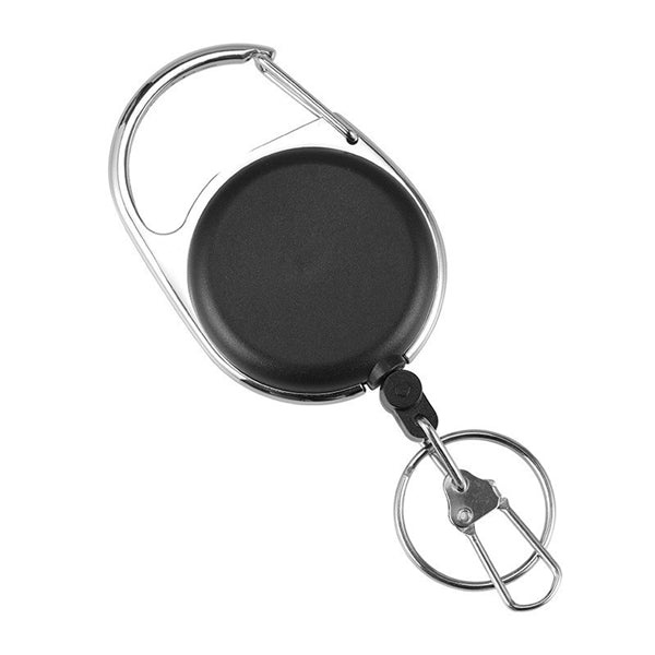 Retractable Carabiner Tape Measure Badge Reel
