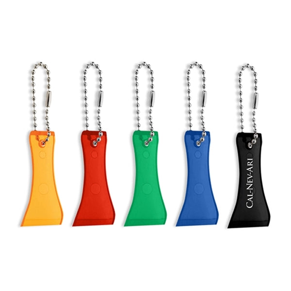 Portable Lottery Scratcher Keychain