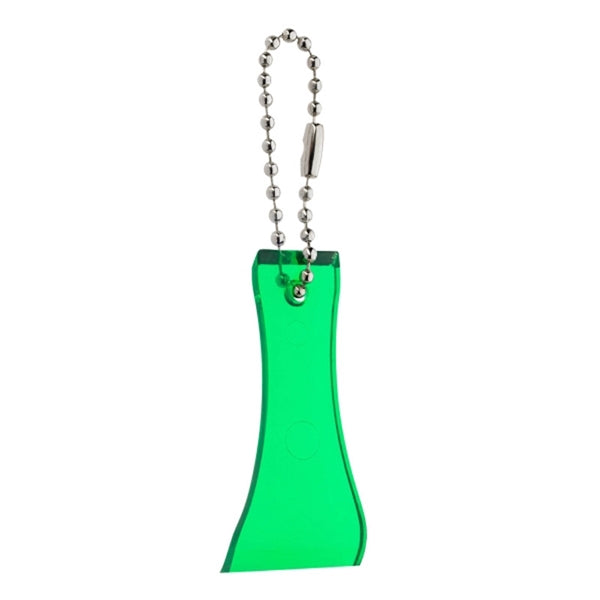 Portable Lottery Scratcher Keychain