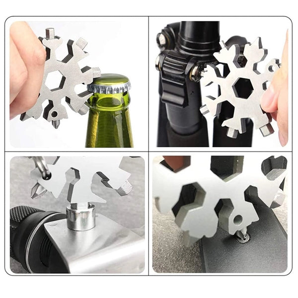18-in-1 Snowflake Multi-Tool Screwdrivers