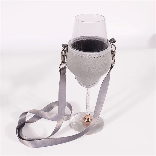 Neoprene Wine Glass Holder