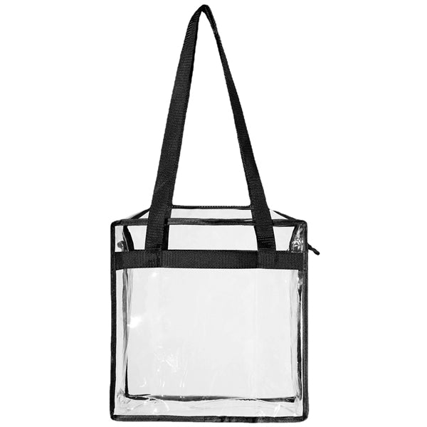 Clear Crossbody Shoulder PVC Transparent Zipper Tote Bag