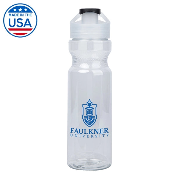 Monaco 28 oz. Clear Handle Water Bottle