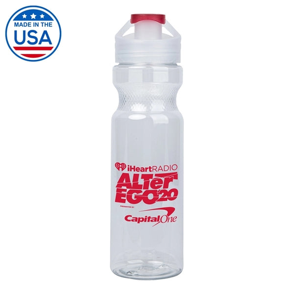 Monaco 28 oz. Clear Handle Water Bottle