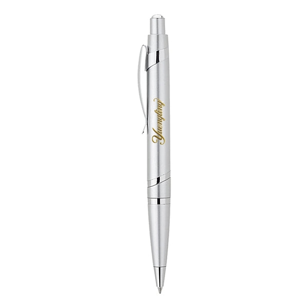 Metallic Spiral Ballpoint Pen