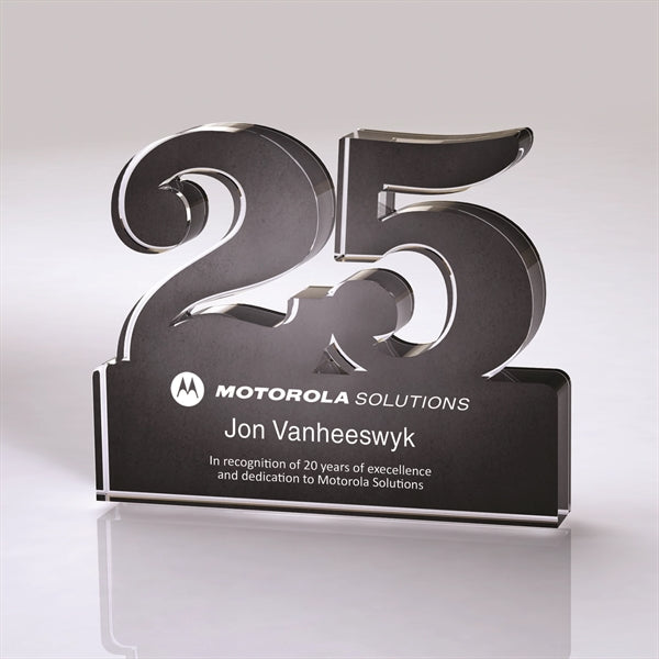 Anniversary Freestanding Award, Years 10, 15, 20, .... 50
