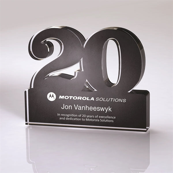 Anniversary Freestanding Award, Years 10, 15, 20, .... 50