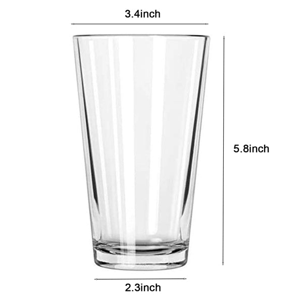 16 oz. Classic Pint Glasses