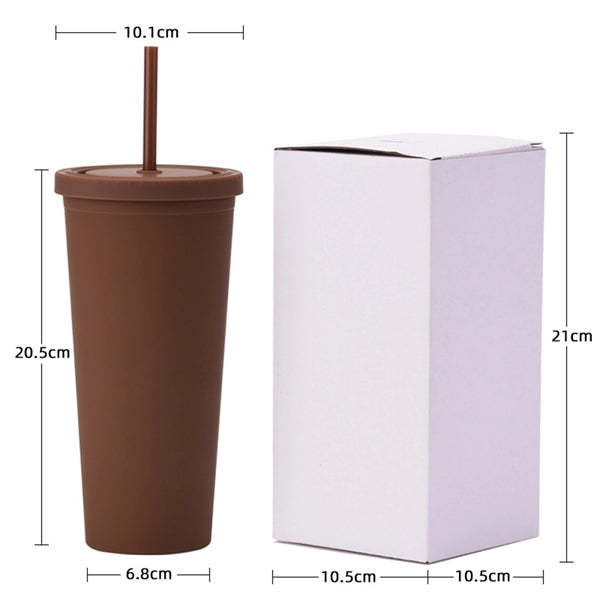 24oz Color Changing Plastic Cup With Lids