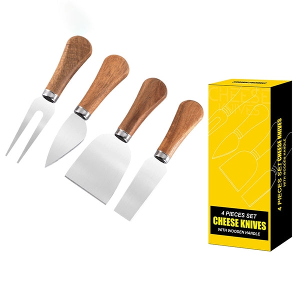 4 Piece Cheese Knives Set