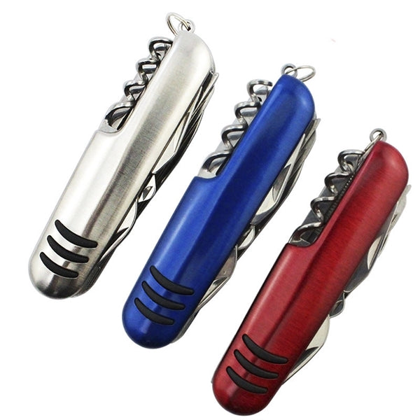 12-in-1 Stainless Steel Multi Pocket Knife