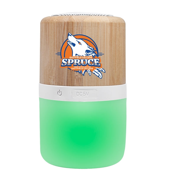 Bensley Bamboo Color Ambiance Nightlight Bluetooth Speaker