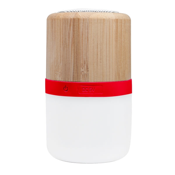 Bensley Bamboo Color Ambiance Nightlight Bluetooth Speaker